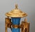 Empire Revival French Classical Porcelain Ormolu Urns, Set of 2 For Sale - Image 6 of 11