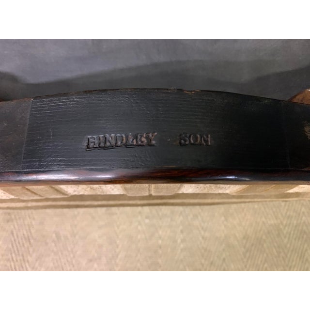 A very nice pair of mid-Victorian period stools. The frames in solid rosewood , with over-stuffed upholstered seats. with...