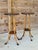 Pair of Victorian Scorched Bamboo Plant Stands With Bamboo Root Feet For Sale - Image 4 of 12