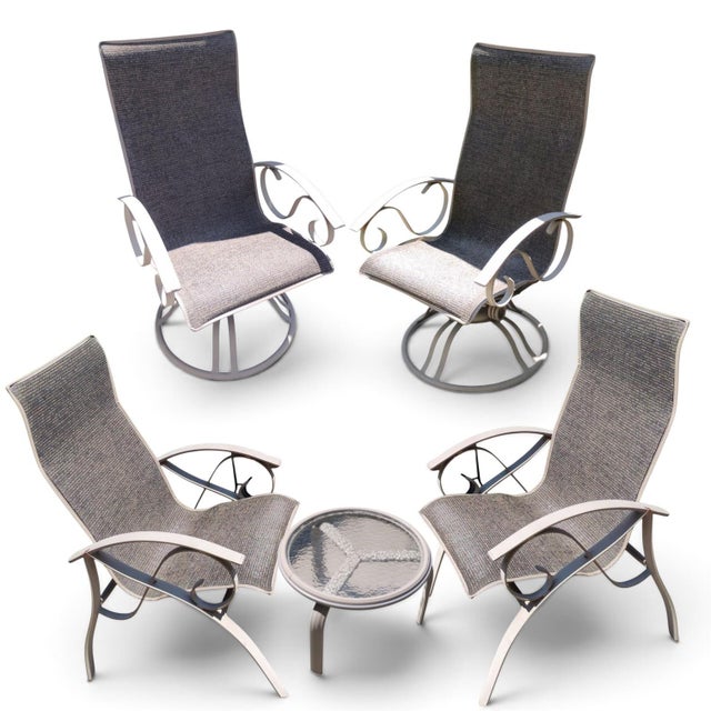 Transform Your Backyard Into a Luxury Resort Oasis With This Premium Patio Set From Homecrest Outdoor Living. For Sale - Image 12 of 12