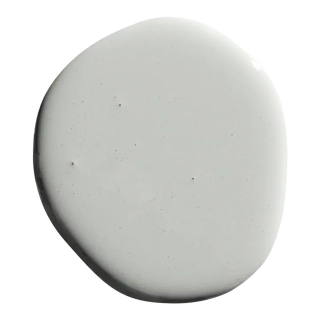 BACKDROP Adhesive Sample Swatch in Italian Plaster (Cool, Light Gray) For Sale