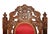 Victorian Late 19th Century Pair of Italian Carved Walnut Chairs For Sale - Image 3 of 5