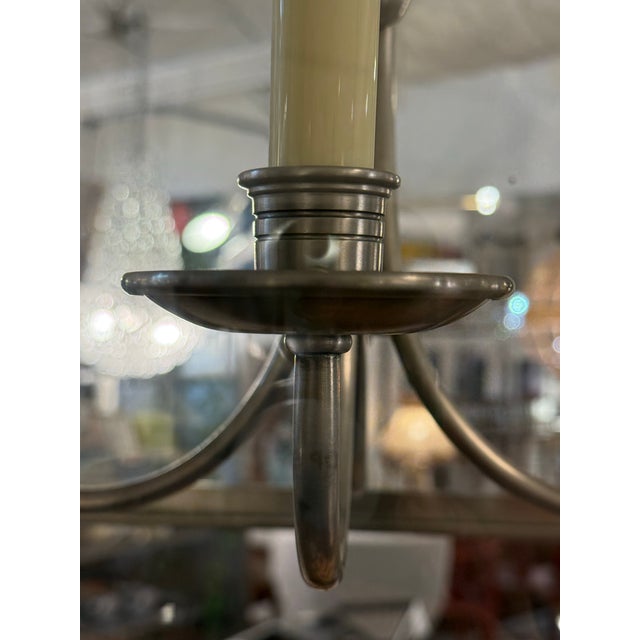 e.f. Chapman for Visual Comfort Signature Arch Top Lantern Pendant For Sale In San Francisco - Image 6 of 12
