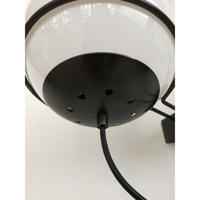 Italian Metal and Glass Wall Lamp from Candle, 1960s For Sale - Image 11 of 15