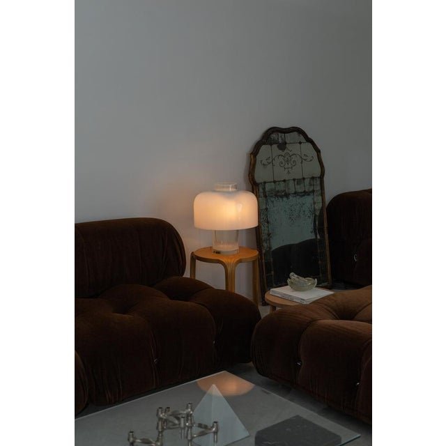 Mid-Century Modern Murano Glass Table Lamp by Carlo Nason for Mazzega, 1960s For Sale - Image 3 of 12