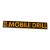 Vintage Mobile Drill Tin Sign For Sale