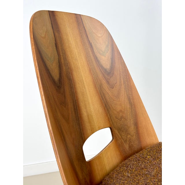 Dining Lollipop Chairs by František Jirák for Tatra, 1960s, Set of 4 For Sale - Image 6 of 13