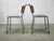 Metal Dutch Industrial Plywood 106 Chairs from Gispen, 1960s, Set of 6 For Sale - Image 7 of 18