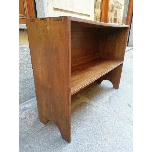 Brown Rustic Library in Wood, 1890s For Sale - Image 8 of 12