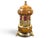 This elegant music box is made of honey-colored onyx, embellished with gold trim and exquisite details, including the...