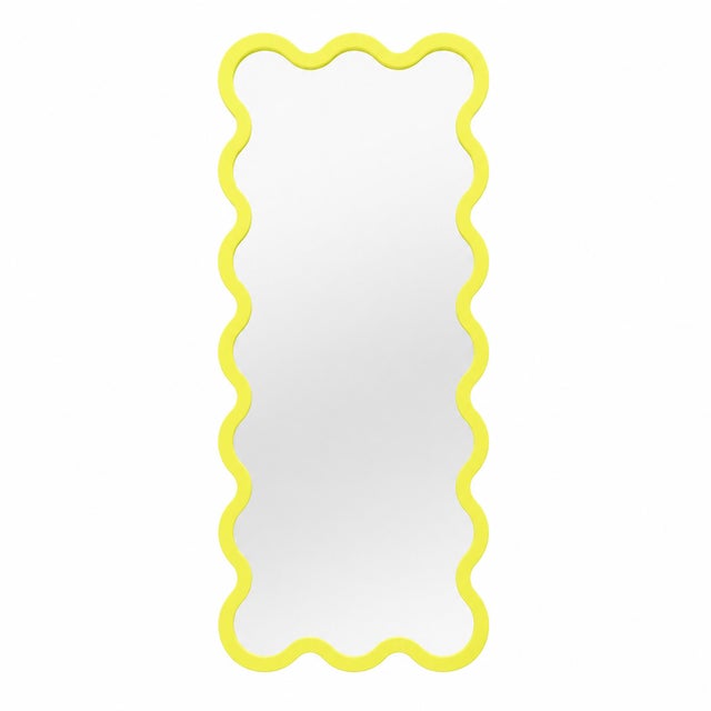 Black Luxery Full Length Sculptural Wavy Hvyli 16 Mirror by Oitoproducts For Sale - Image 13 of 18