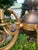 Mid 20th Century French Louis XVI Style 6-Light Mixed-Metal Chandelier - Newly Rewired For Sale - Image 6 of 12