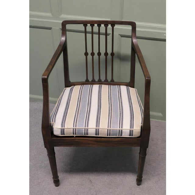 Regency Elbow Chairs, Set of 2 For Sale - Image 4 of 8