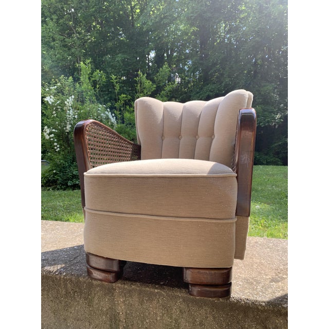 Wood Art Deco Club Chairs, 1930s, Set of 2 For Sale - Image 7 of 18