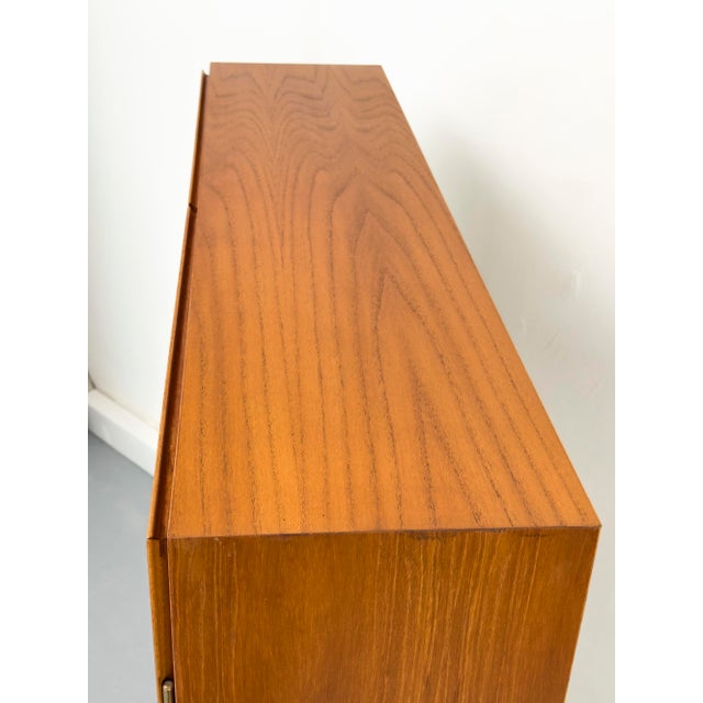 Teak Cabinet with Glass Doors from Omann Jun, 1960s For Sale - Image 15 of 18