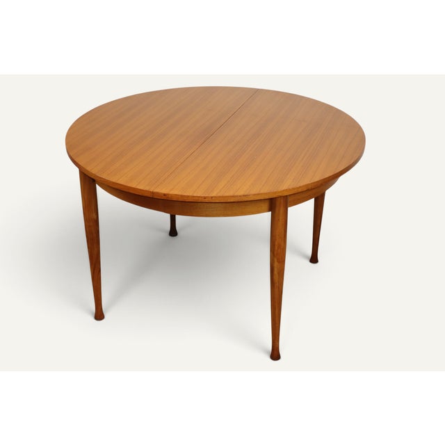 Wood Vintage Extendable Teak Dining Table, 1960s For Sale - Image 7 of 15