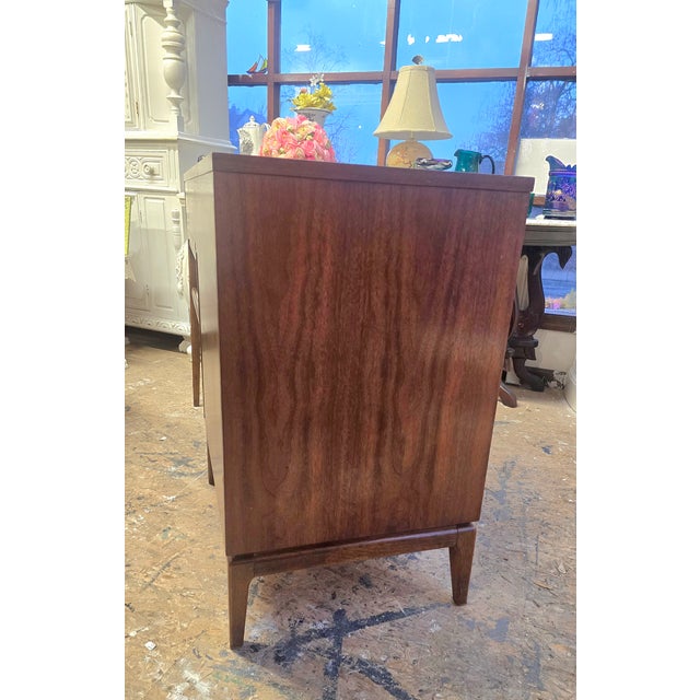 1960s 1960s Mid Century Modern Kent Coffey Walnut Desk For Sale - Image 5 of 12