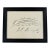 19th Century American Spencerian Calligraphy Penmanship Feather Flourish, Framed For Sale