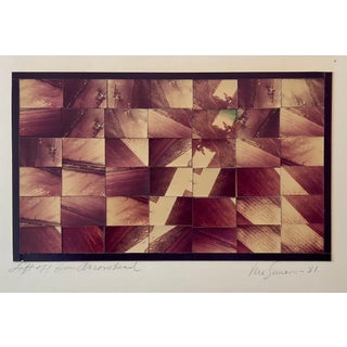Vera Simons, Lift Off from Arrowhead, Photo Mosaic Collage Aerial Landscape Photograph, 1981 For Sale