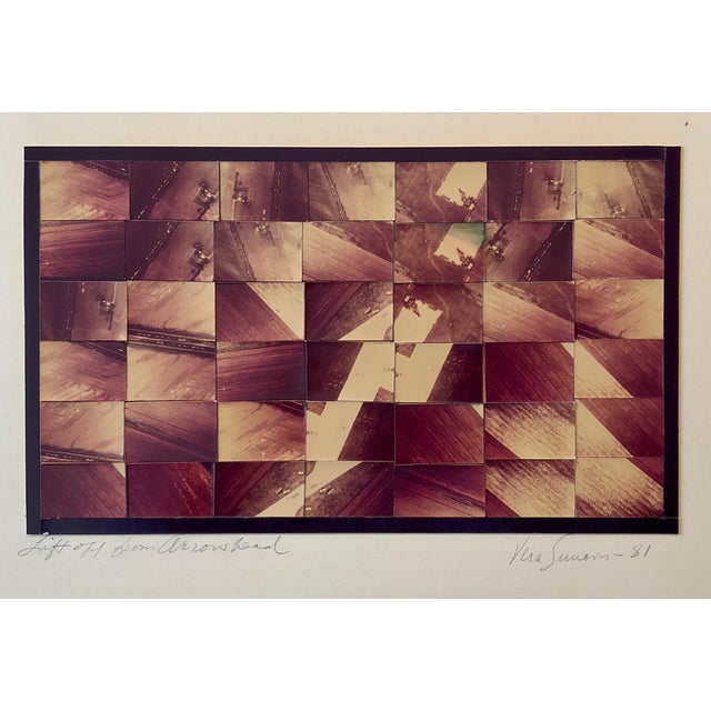 Vera Simons, Lift Off from Arrowhead, Photo Mosaic Collage Aerial Landscape Photograph, 1981 For Sale