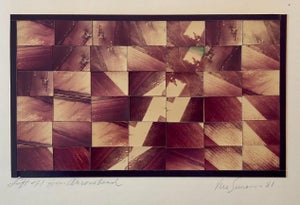 Vera Simons, Lift Off from Arrowhead, Photo Mosaic Collage Aerial Landscape Photograph, 1981