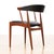 Brown 1960s Danish Modern Teak Armchair by Johannes Andersen For Sale - Image 8 of 12