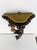 Rococo Antique Victorian Rococo Hand-Carved Wooden Wall Shelf with Gilt Accents For Sale - Image 3 of 16