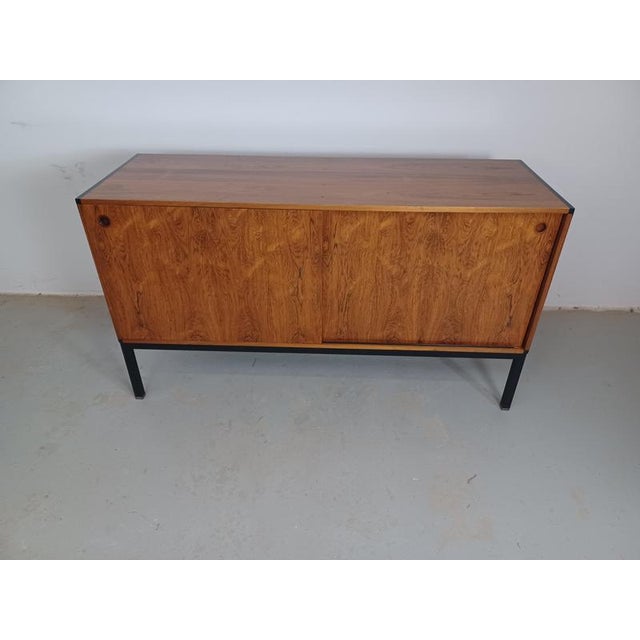 1960s Danish refinished Hans Hove and Palle Petersen credenza in rosewood by Christian Linnegaard\. The Scandinavian...