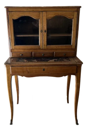 Fabulous Antique Louis XV Style Secretary Desk With Hutch