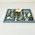Vintage Coastal Boho Chic Seashell Collection, French Blue Divided Shadowbox Decorative Object For Sale - Image 11 of 13