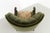 Danish Carved Lounge Chair in Green Velvet, 1920s For Sale - Image 10 of 18