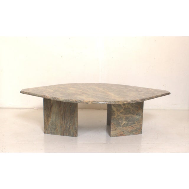 Gemstone Vintage Italian Onyx Coffee Table, 1970s For Sale - Image 7 of 11