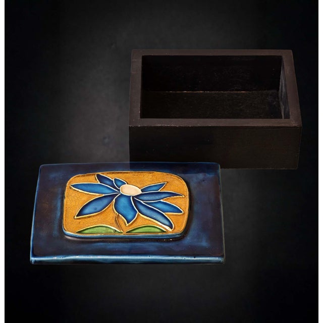1970s Ceramic Box by Mithé Espelt, 1970s For Sale - Image 5 of 8
