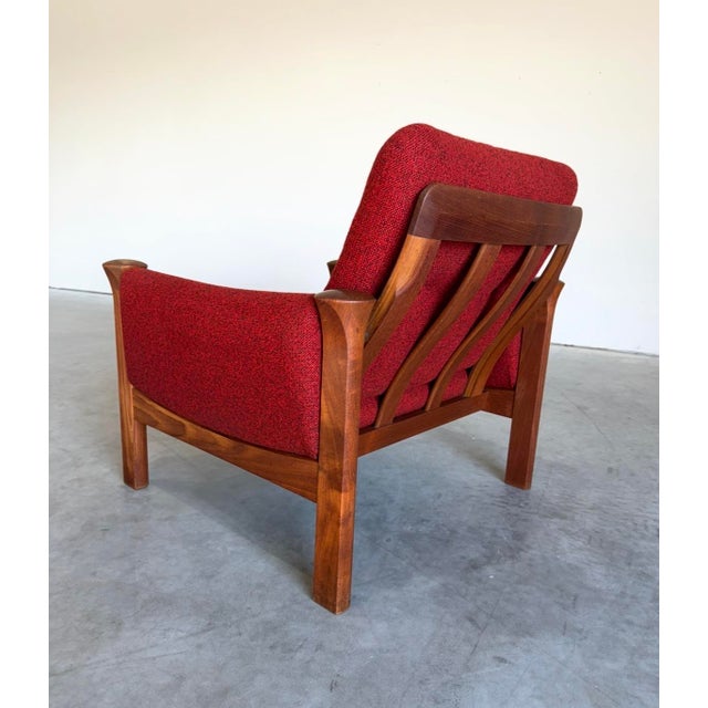 Mid-Century Modern Danish Modern Arne Vodder for Cado Teak Lounge Chair For Sale - Image 3 of 11