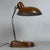 Vintage Adjustable Brown Metal Desk Table Lamp attributed to Seminara, 1960s For Sale - Image 11 of 11