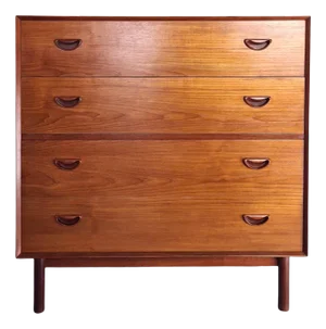 Chest of Drawers in Teak by Peter Hvidt & Orla Mølgaard-Nielsen for Søborg Møbelfabrik, 1950s