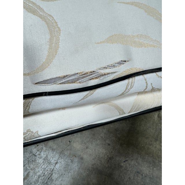 Unusual Vintage Asian Pagoda Style Sofa For Sale - Image 4 of 9