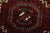 Textile Baloch Rug 3’8” X 6’9” Red Wool Vintage Tribal Hand-Knotted Oriental Carpet For Sale - Image 7 of 12