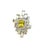 Natural Sapphire Diamond Ring 6.75 14k W Gold 13.3 TCW Certified For Sale - Image 14 of 18