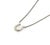 Contemporary Mid 20th Century Tiffany & Co. Horseshoe Diamond 18k White Gold Pendant Necklace 16" For Sale - Image 3 of 6