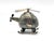 Silver Vintage Silver-Plated Helicopter Piggy Bank, 1960s For Sale - Image 8 of 9