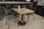 Vintage Oak Bistro Table, 1960s For Sale - Image 4 of 12