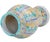 Ceramic Early 20th Century Handmade Orange & Turquoise Moroccan Ceramic Vase For Sale - Image 7 of 12