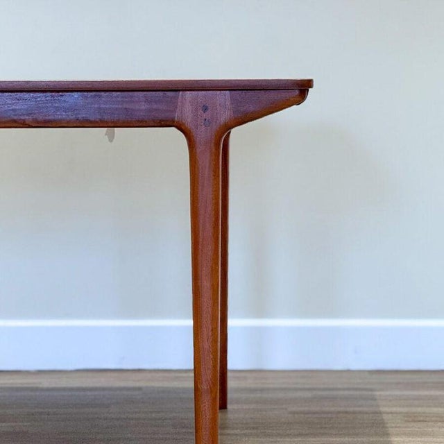 Mid-Century Dunvegan Double-Extension Dining Table in Teak by Tom Robertson For Sale - Image 4 of 18