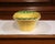 Early 20th Century French Majolica Barbotine Yellow and Green Serving Dish For Sale In Dallas - Image 6 of 9