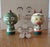 Takashi Murakami Mago Mononoke Wind God; Thunder God Kokeshi Wood Dolls SET Wooden figurine, Japan Year 2024 Excellent...