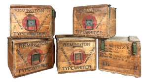 Wooden Shipping Case for Remington Typewriter, 1930s