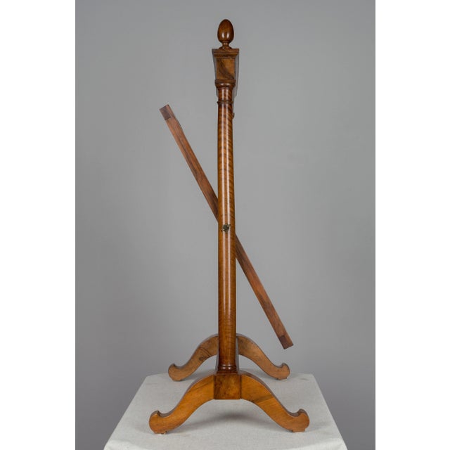 19th Century French Empire Period Cheval Mirror For Sale - Image 12 of 13