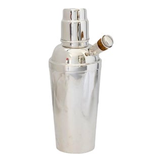 Art Deco English Cocktail Shaker For Sale