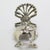 Vintage Italian Handmade Genuine Silver Fish and Oyster Rare & Quirky Figurine For Sale - Image 4 of 12